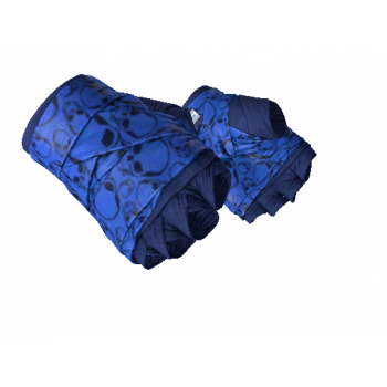 Hand Wraps | Cobalt Skulls