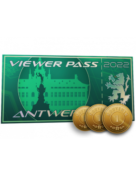 Antwerp 2022 Viewer Pass + 3 Souvenir Tokens